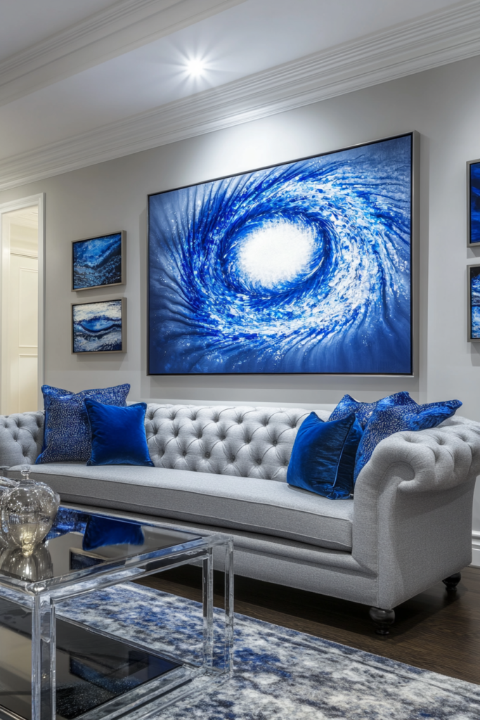 6. Make a Statement with Artwork