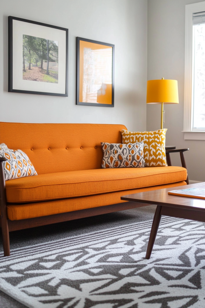 6. Mid-Century Modern Elegance