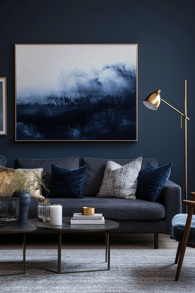 6. Moody and Dramatic with Dark Walls