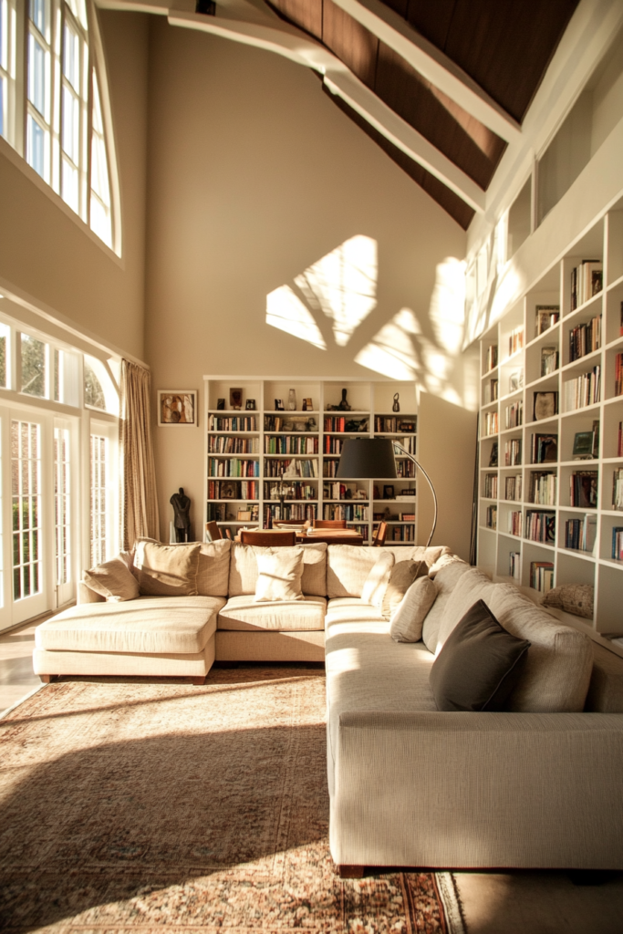 6. The Right Fit: Choosing Furniture for High Ceilings