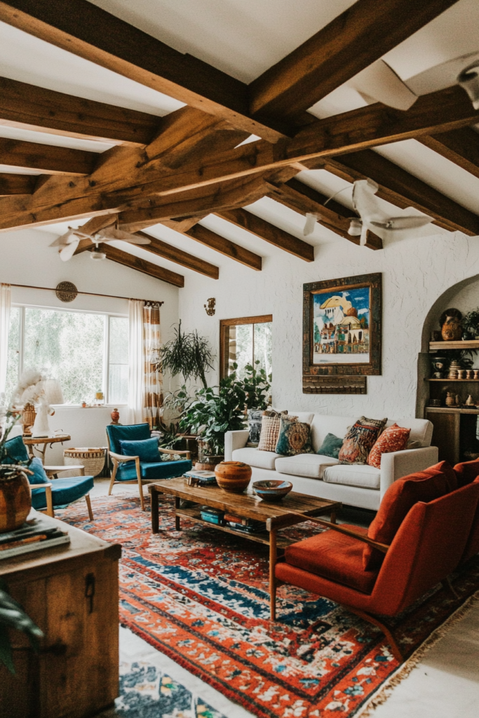 6. Wooden Ceiling Beams