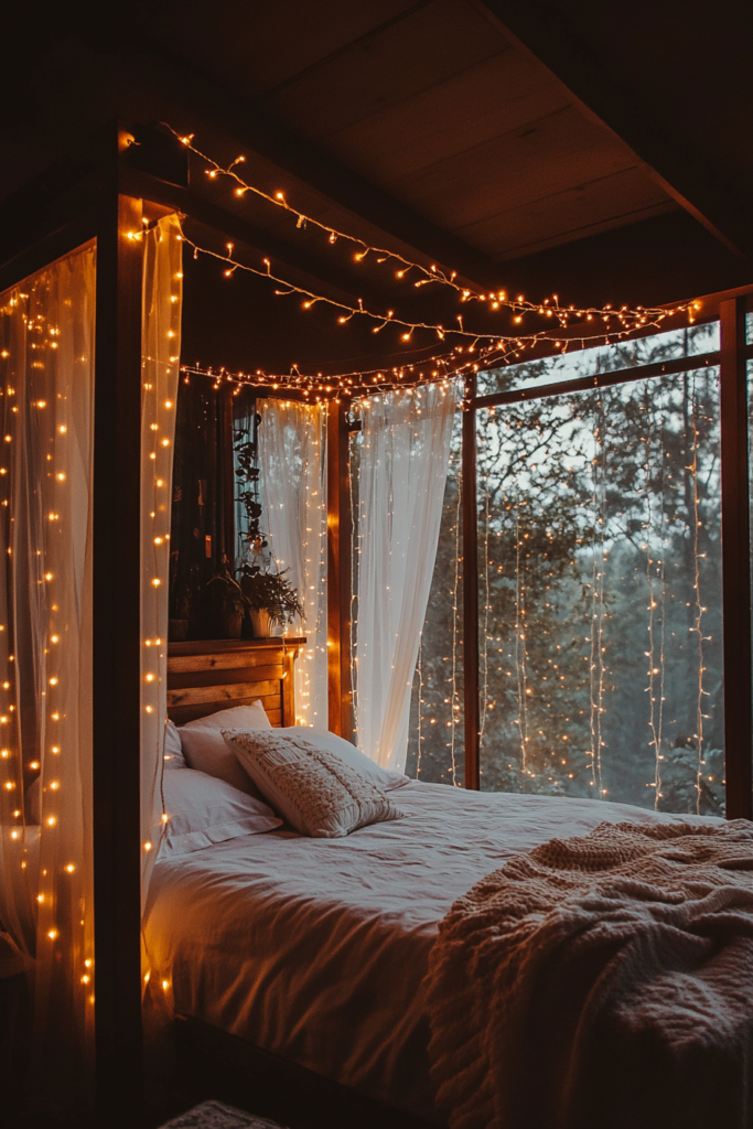 7. Fairy Lights for a Magical Glow