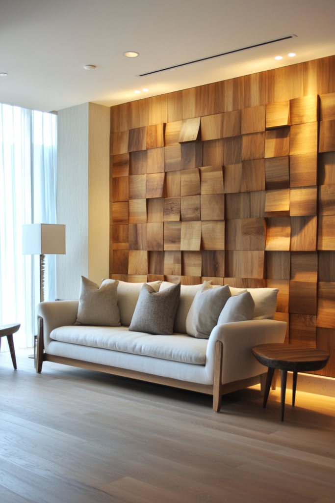 7. Wooden Accents