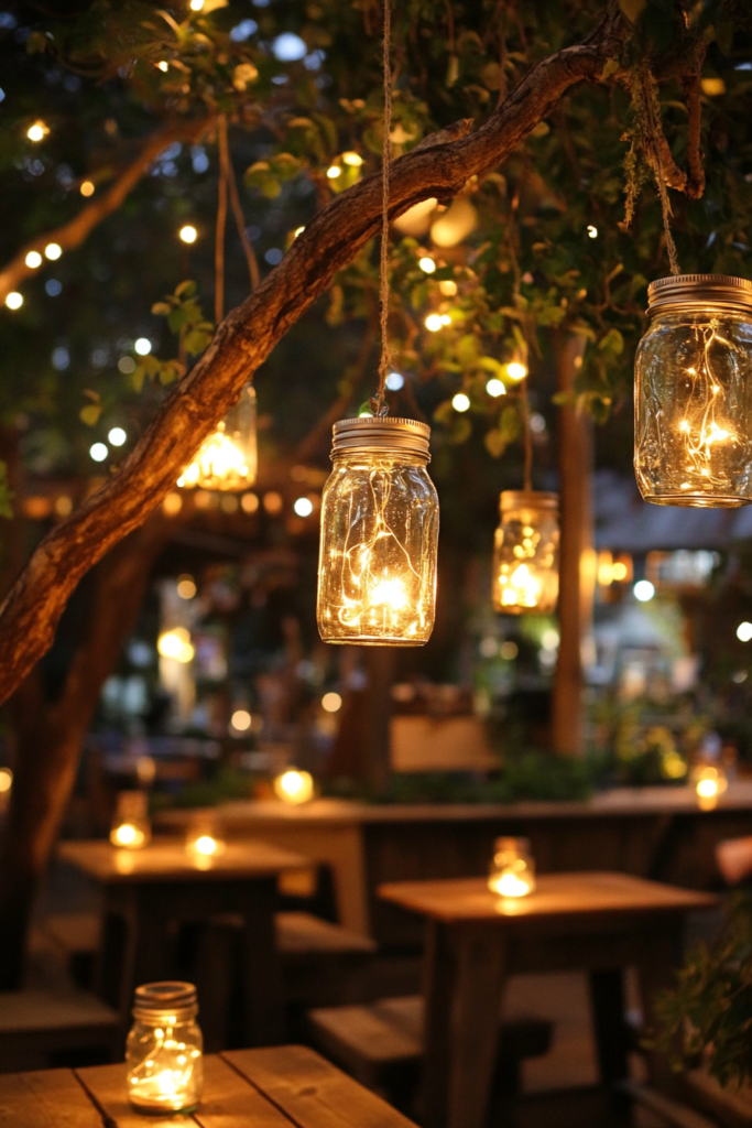 8. Upcycled Charm: Mason Jar Magic