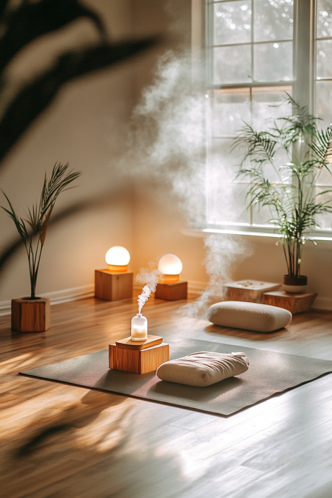 8. Yoga and Meditation Zone for Relaxation