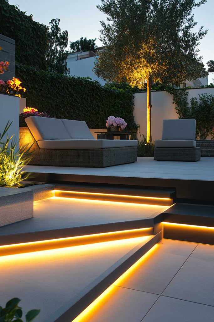 9. Modern Minimalism: LED Strip Lights