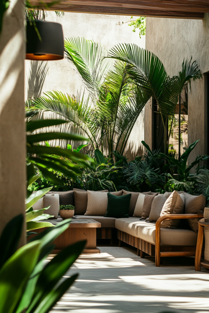 10. Add Greenery with Potted Plants