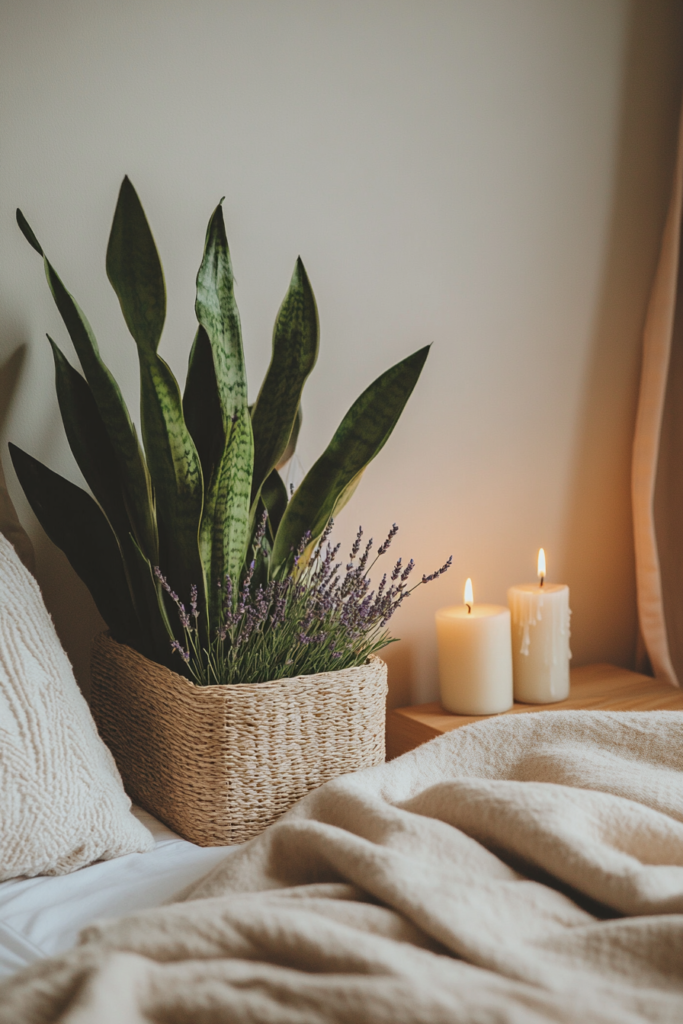 10. Bedroom Plant Nook