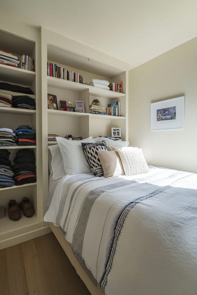 10. Offer an Organized Space with Practical Storage