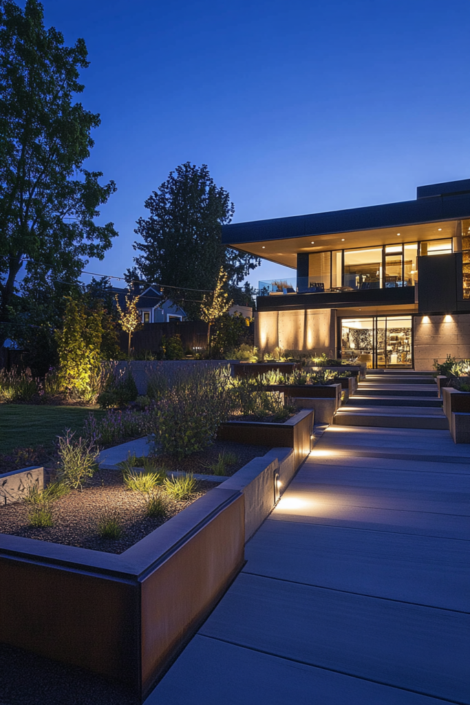 10. Solar-Powered Accent Lights