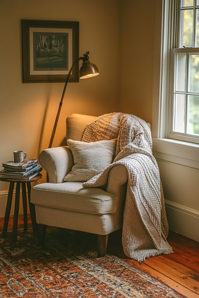 11. Create a Cozy Reading Nook