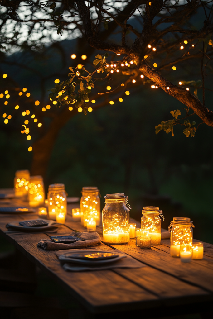 11. Solar Firefly Jars