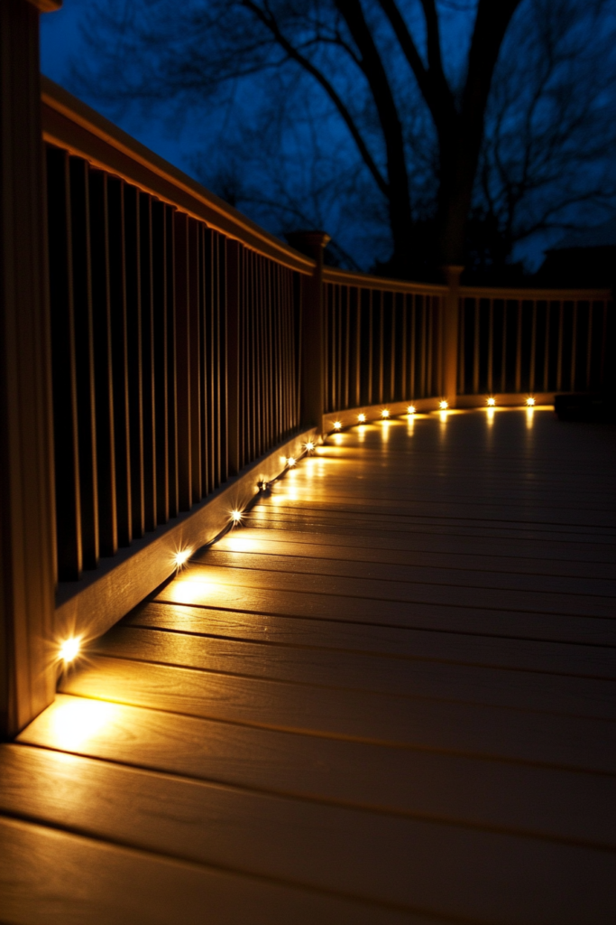 13. Solar Deck Lights