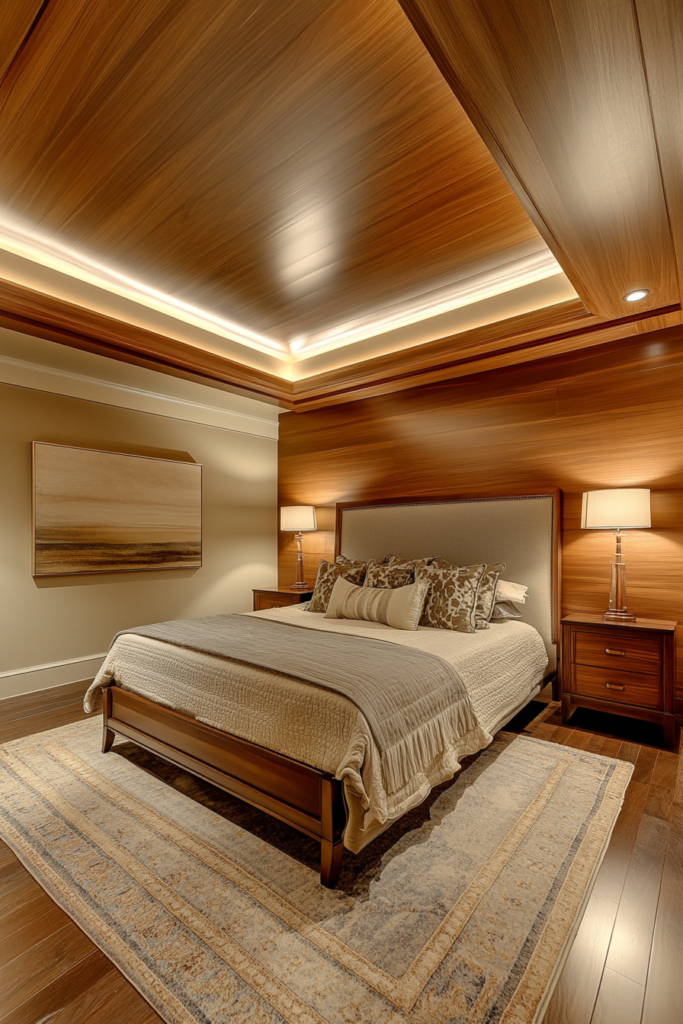 13. Wood Paneling for Natural Warmth