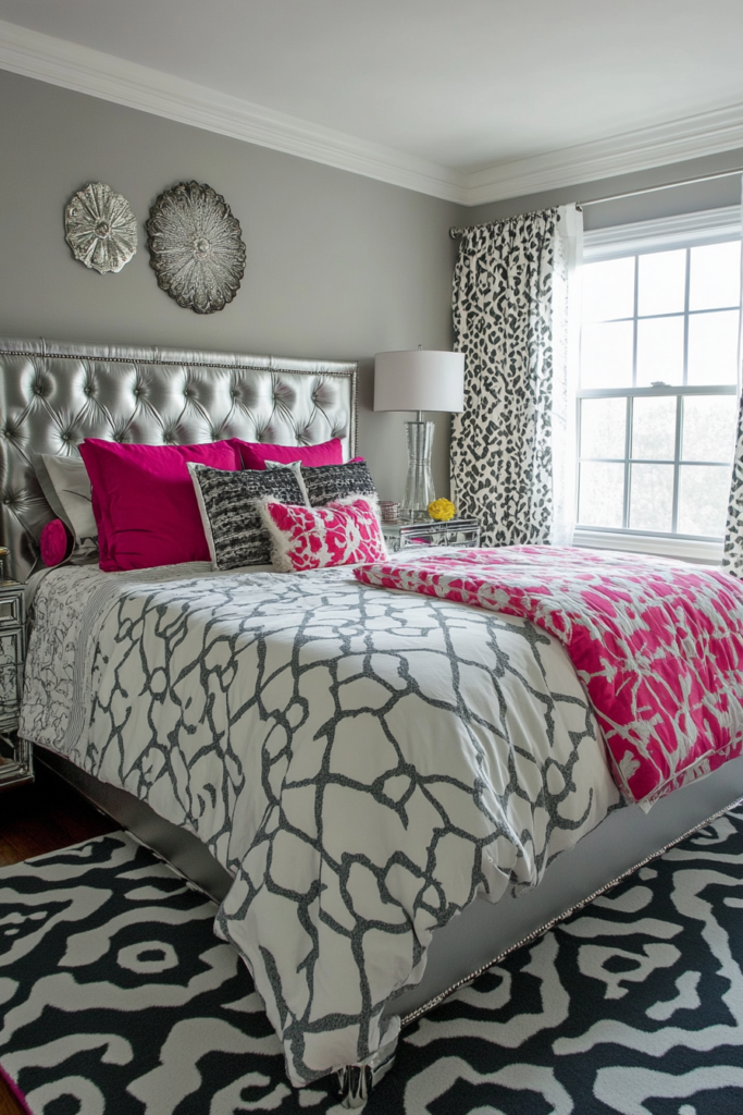 14. Eclectic Mix of Silver and Patterns