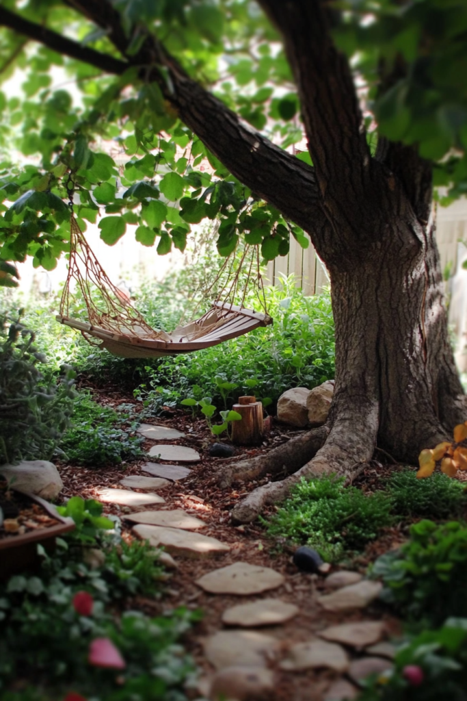 14. Fairy Garden under a Tree