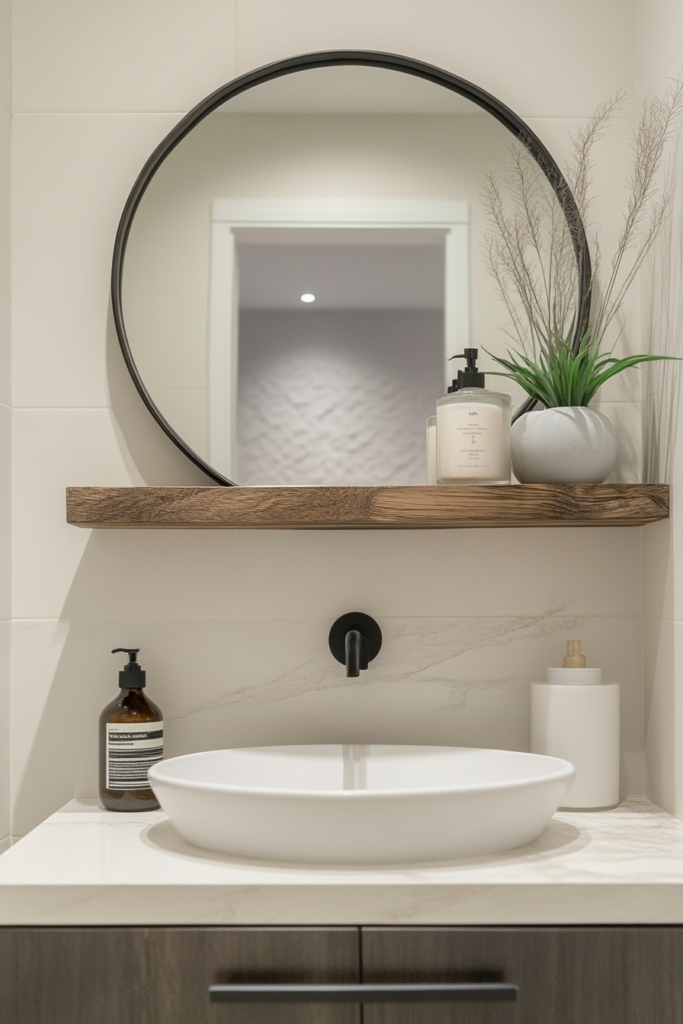 14. Mirror with Shelf