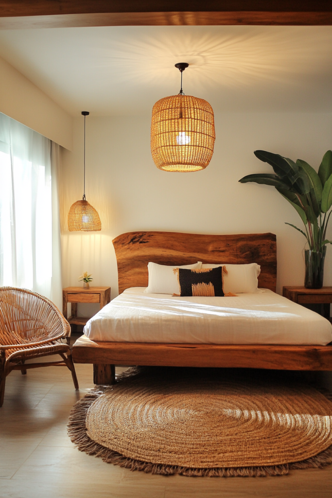 14. Natural Wood Elements for a Cozy Touch