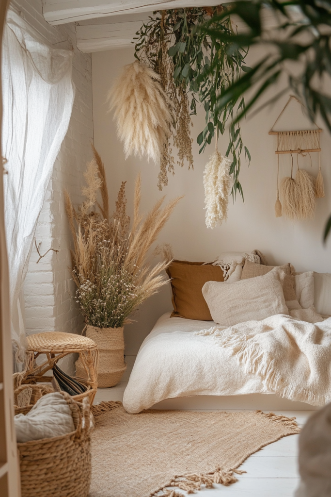 15. Display Dried Flowers