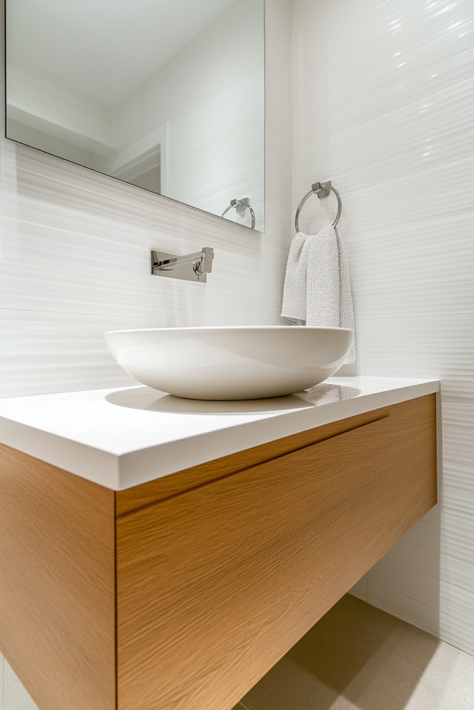 15. Simple Ceramic Sink Bowl