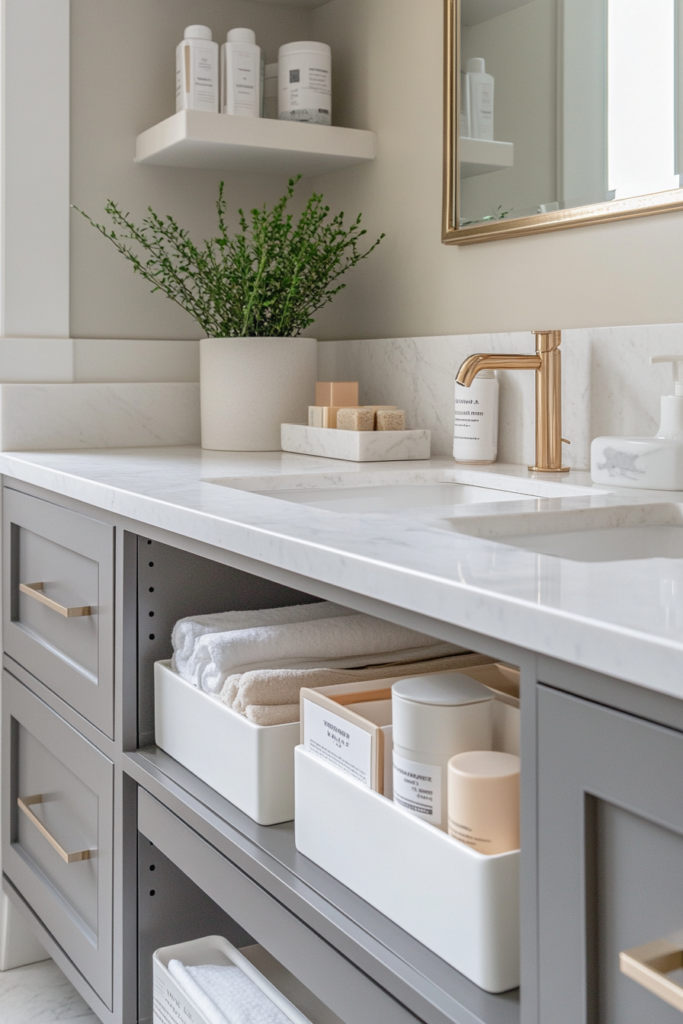 16. Install Under-Sink Organizers