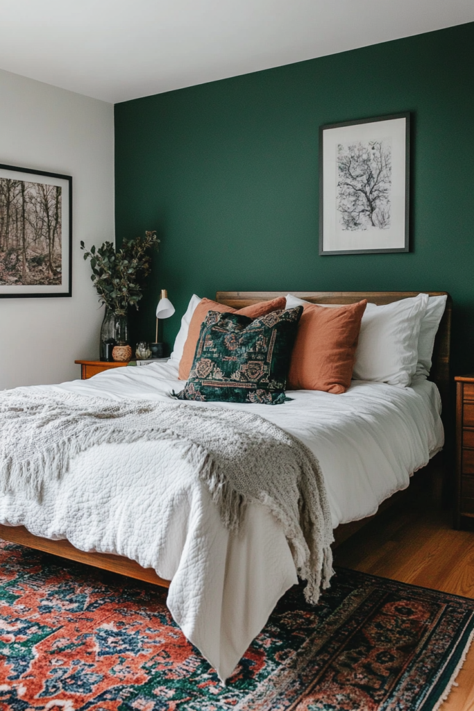 16. Try a Bold Accent Wall