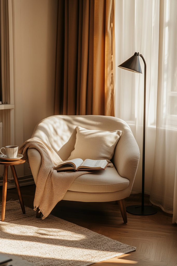 17. Conversation Corners That Invite Relaxation
