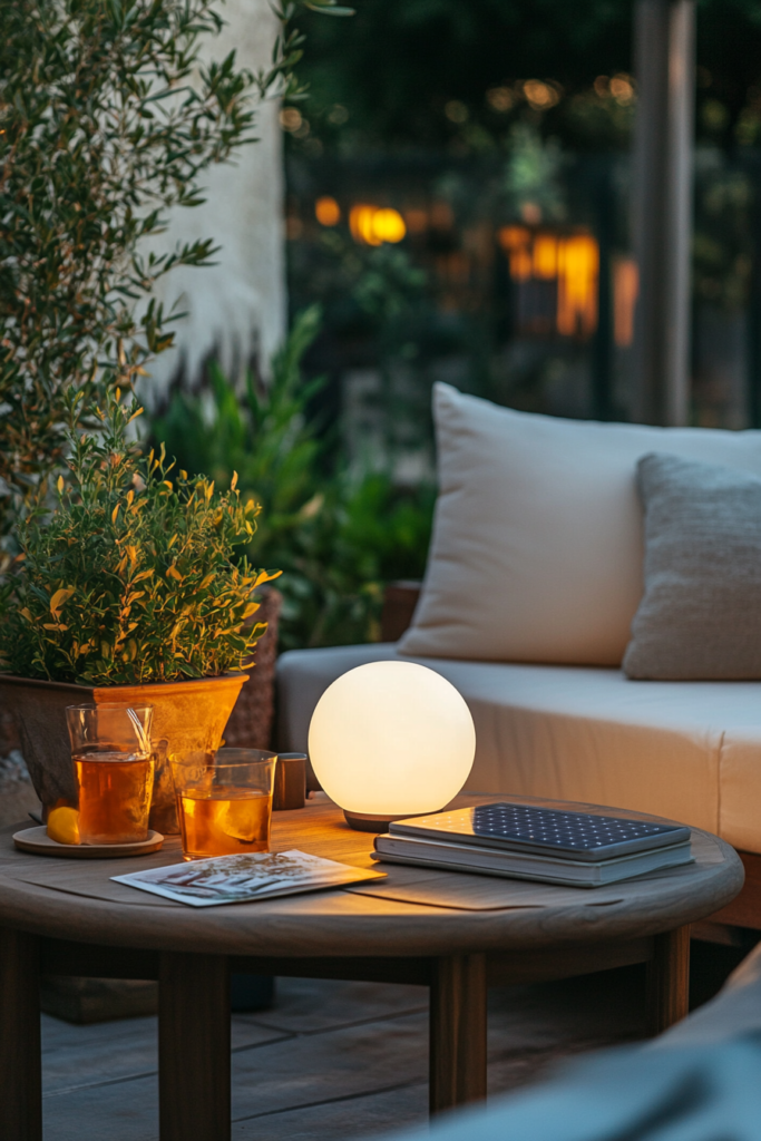 17. Solar Table Lamps