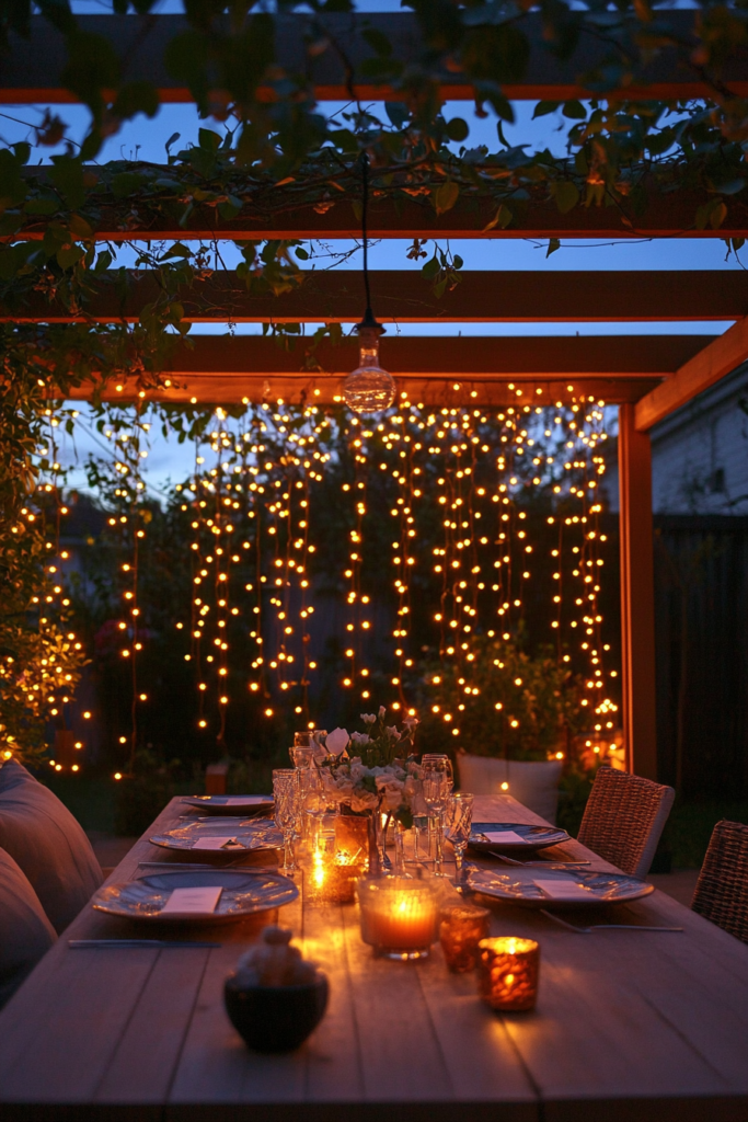18. Solar Curtain Lights