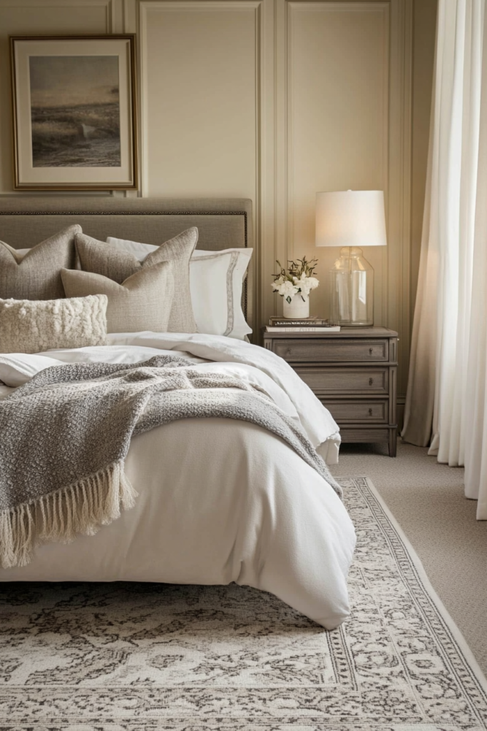 19. Add a Rug to Anchor the Space