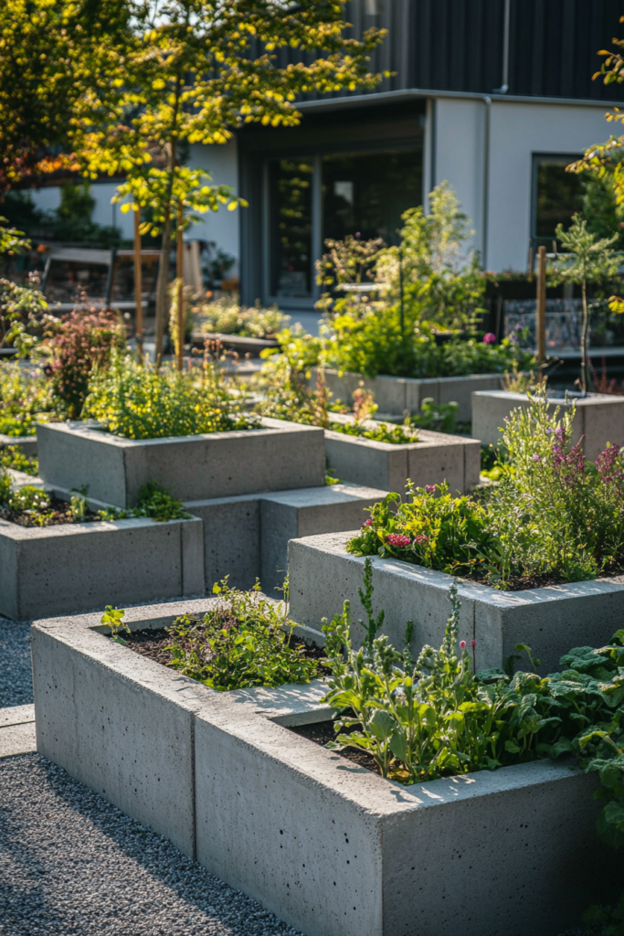 19. Concrete Block Beds
