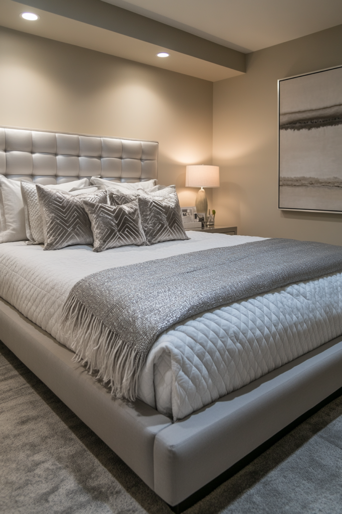 2. Modern Minimalist Silver Aesthetic