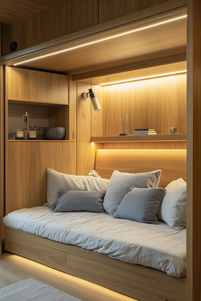 2. Use a Murphy Bed