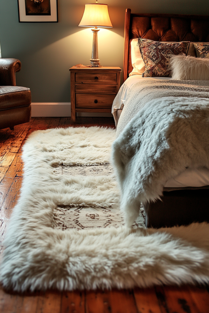 2. Use a Thick Area Rug