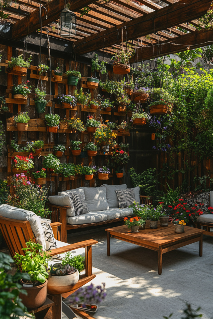2. Vertical Garden Fence