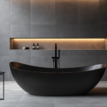 21 Black and Grey Bathroom Ideas