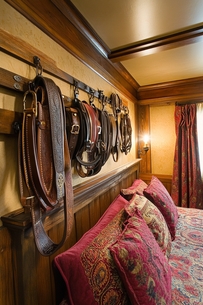 22. Display a Collection of Western Belts