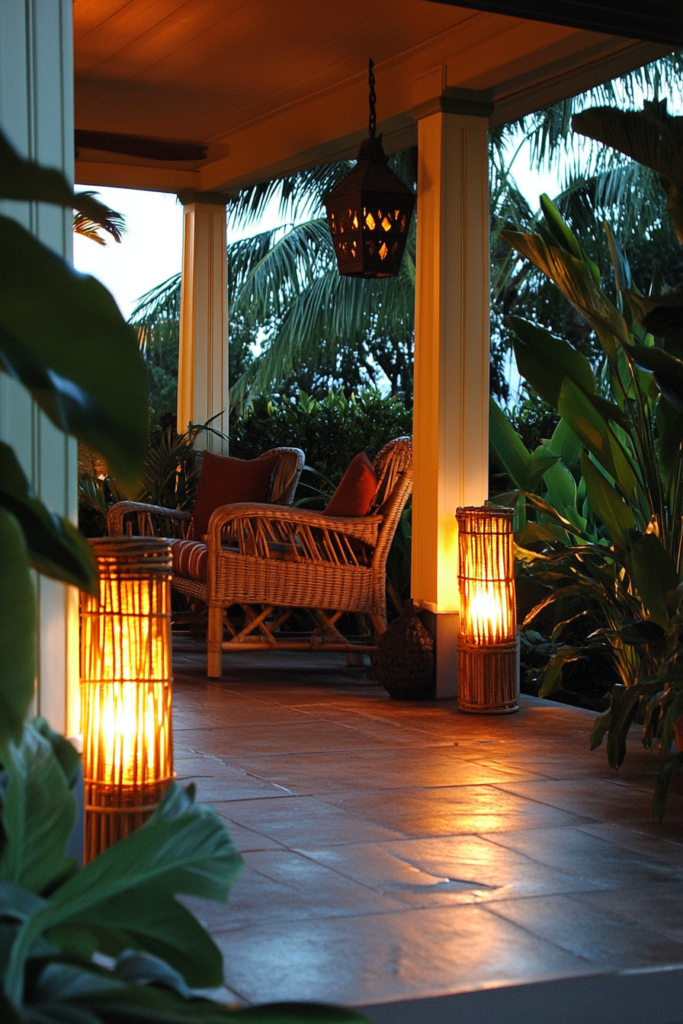 22. Tiki Torches