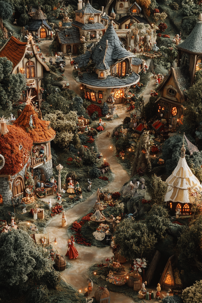 23. Fairy Village Garden