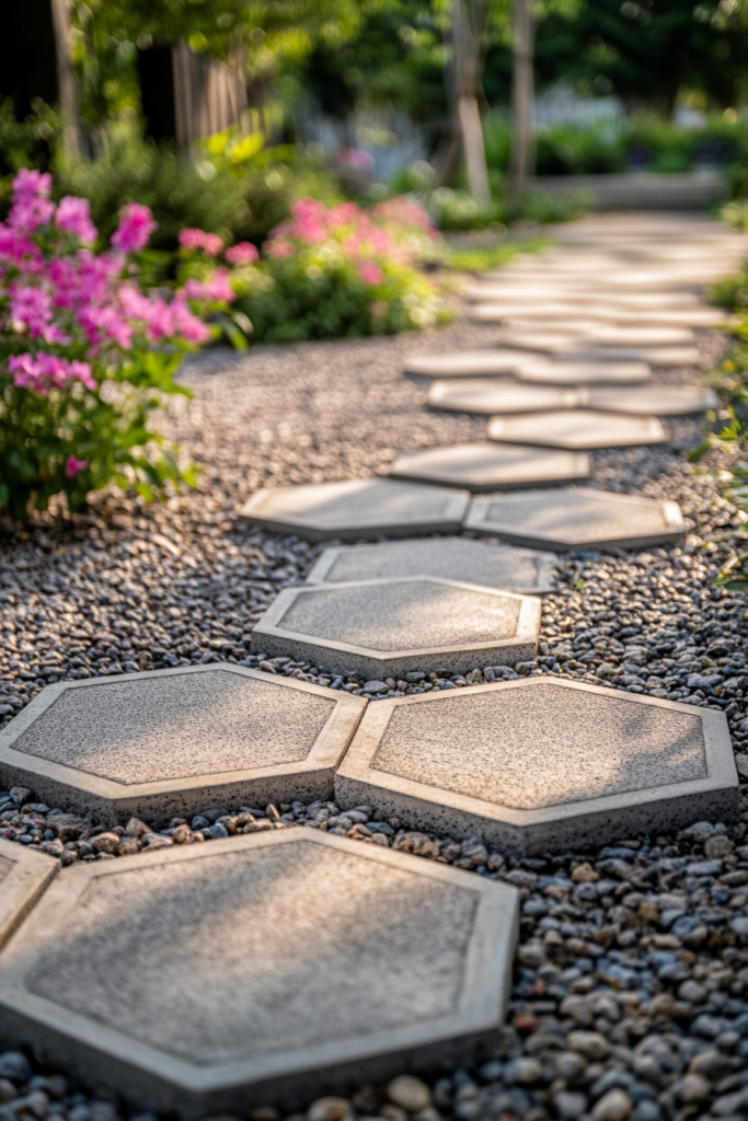 23. Patterned Concrete Blocks