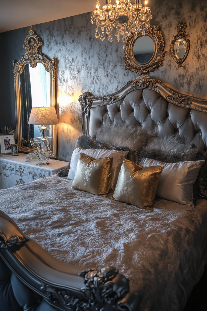 3. Glamorous Silver and Gold Fusion