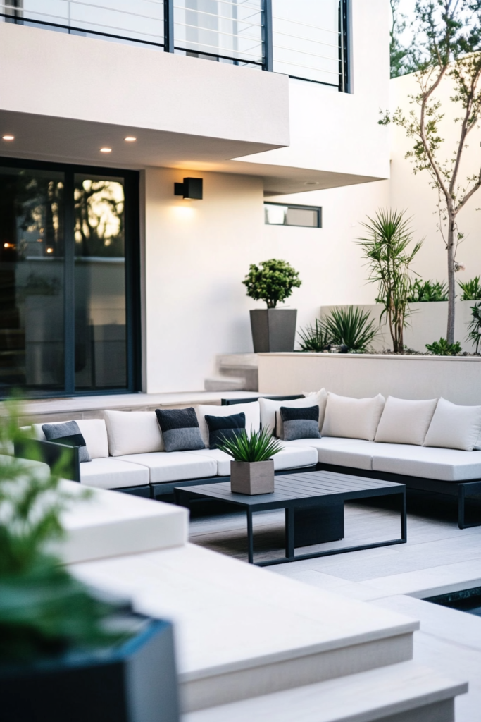 3. Minimalist Patio for Modern Elegance