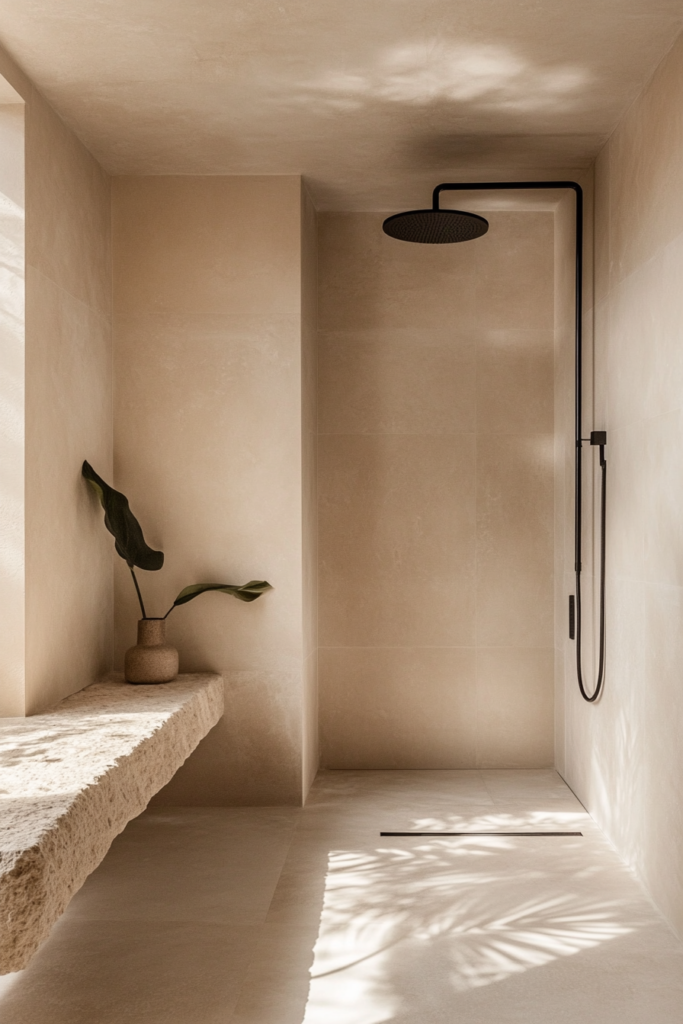3. Walk-In Showers with a Continuous Floor