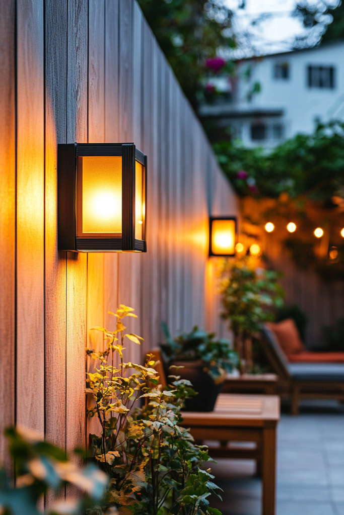 3. Wall-Mounted Solar Lights