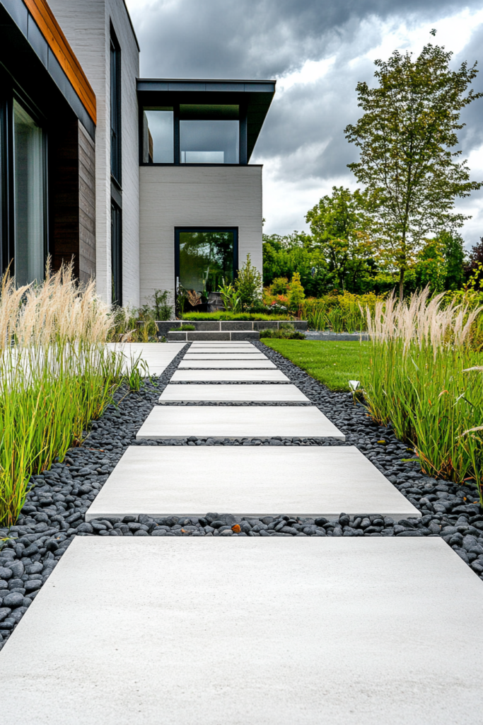 4. Gravel and Paver Combo