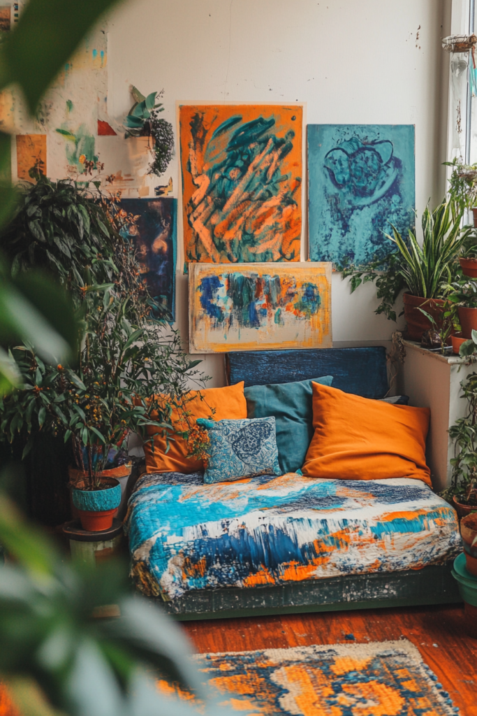 5. Accessorizing with Art and Plants