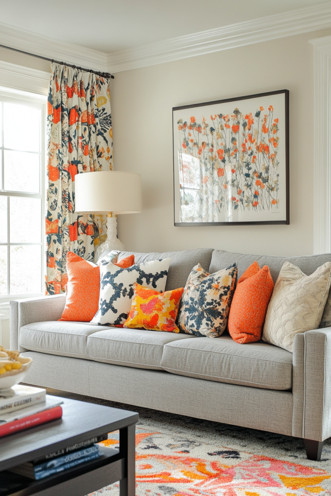 5. Add a Pop of Pattern