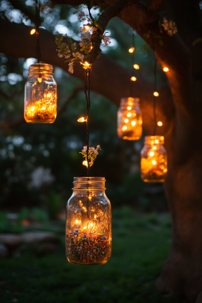 5. Mason Jar Lanterns
