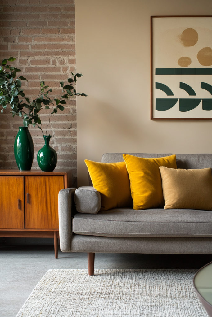 5. Neutral Palettes with Bold Accents