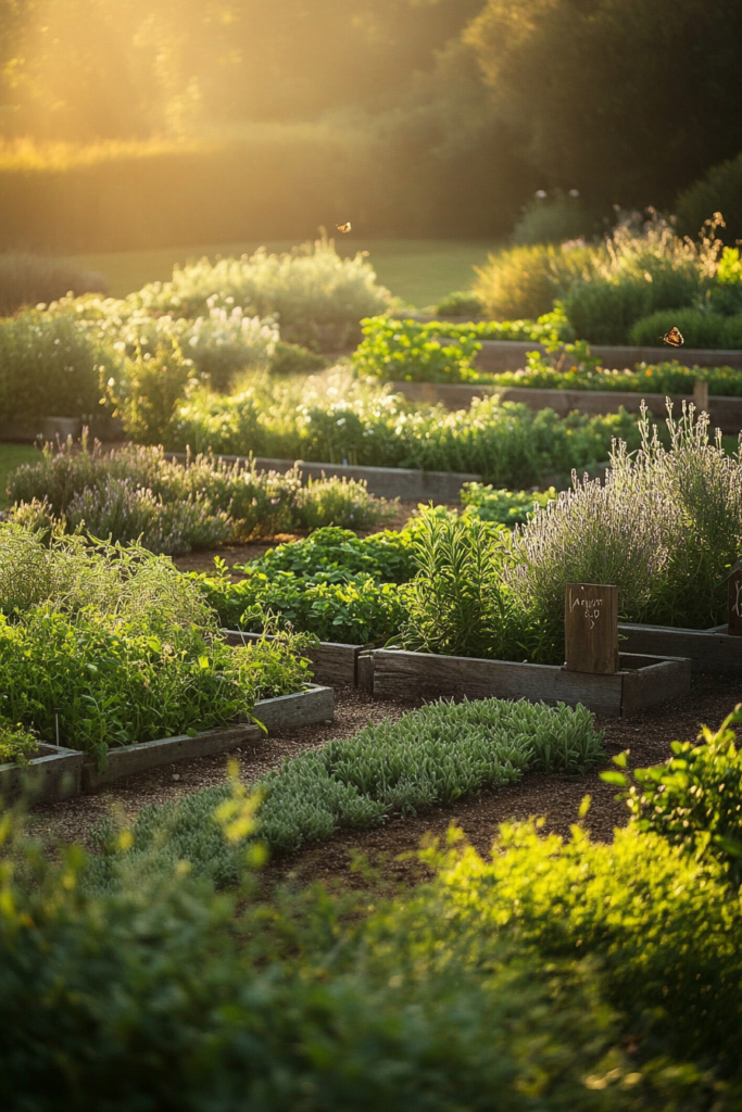 6. Aromatic Herb Garden